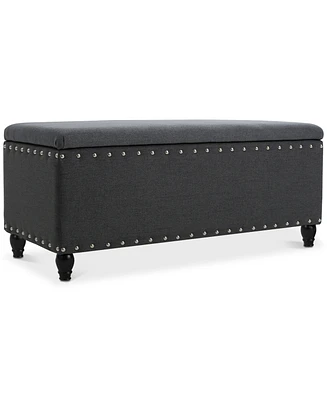 Vincy Studded Storage Bench