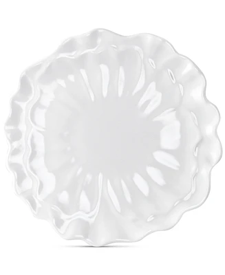 Q Squared Peony 11" Melamine Dinner Plates, Set Of 4