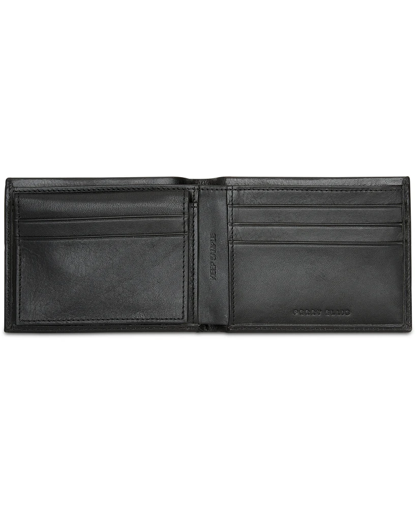 Perry Ellis Leather Pass Case & Removable Card