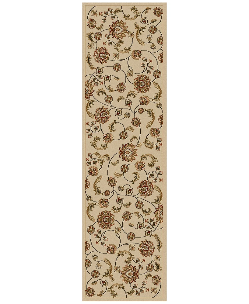 Closeout! Km Home Pesaro Flores 2'2" x 7'7" Runner