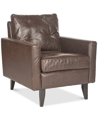Olden Faux Leather Accent Chair