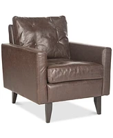 Olden Faux Leather Accent Chair
