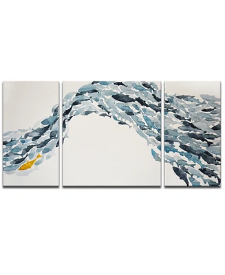 Ready2HangArt 'Goldfish' 3-Pc. Canvas Art Print Set