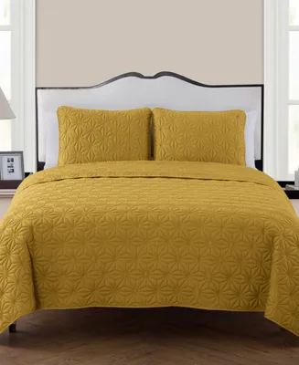 Vcny Home Kaleidoscope 3-Pc. Quilt Set