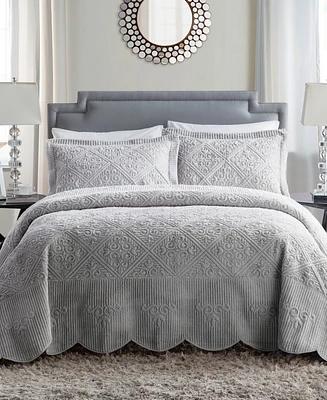 Vcny Home Westland Plush 2-Pc. Bedspread Set, Twin
