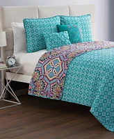 Vcny Home Yara Reversible 5-Pc. Quilt Set
