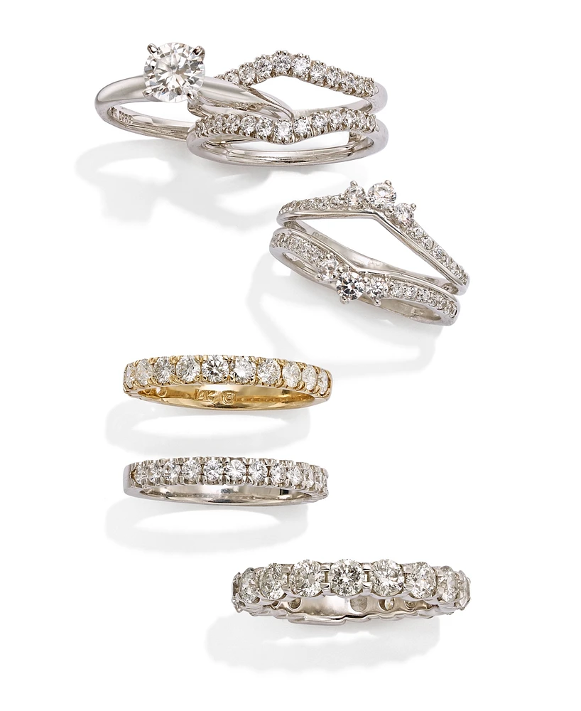 Diamond Enhancer Ring Guard (5/8 ct. t.w.) in 14k White Gold