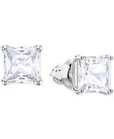 Swarovski Crystal Square Stud Earrings
