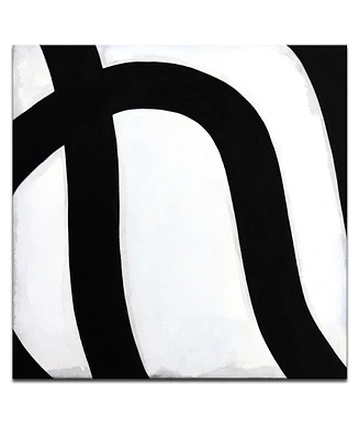 Ready2HangArt, 'Lines Iii' Shape Canvas Wall Art, 40x40"