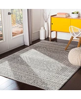 Livabliss Harput Hap-1080 Light Gray 5'3" x 7'3" Area Rug