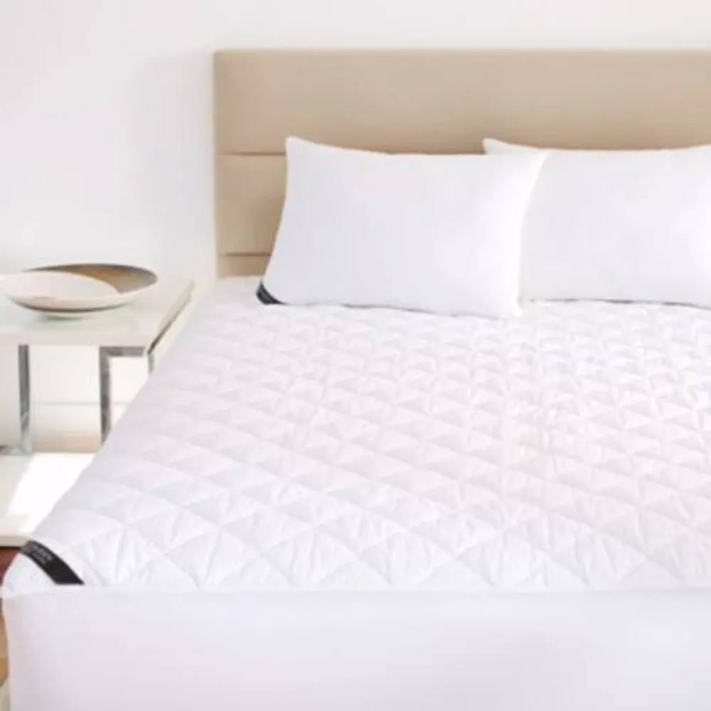 J Queen New York Royalty Allergen Barrier 233 Thread Count Cotton Top Mattress Pads