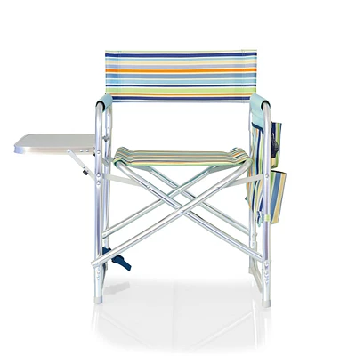 Oniva by Picnic Time St. Tropez Portable Folding Sports Chair