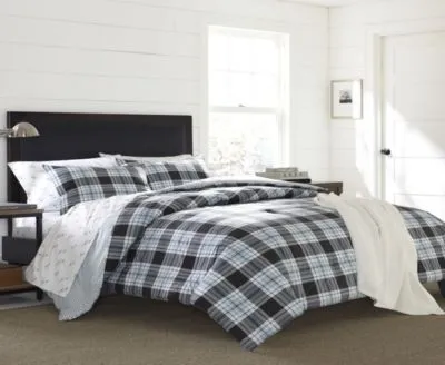 Eddie Bauer Lewis Atlantic Plaid Comforter Sets