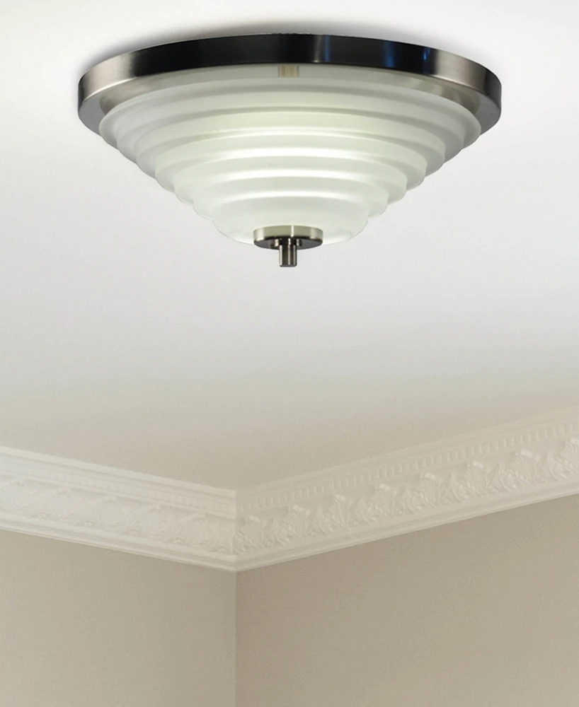 Dale Tiffany Solomon Led Crystal Flush Mount