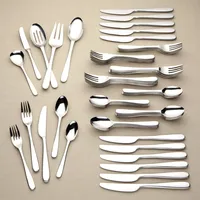Lenox Stratton 65-pc Flatware Set, Service for 12