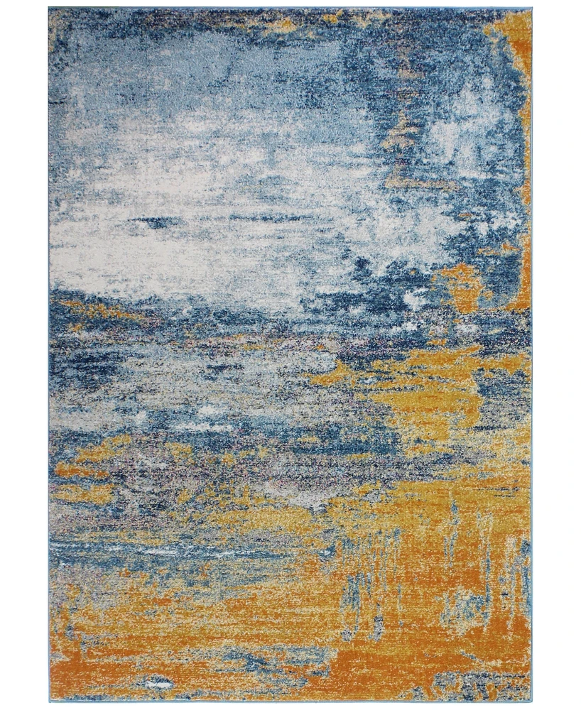 Closeout! Bashian Medley 5472A Multi 5' x 7'6" Area Rug