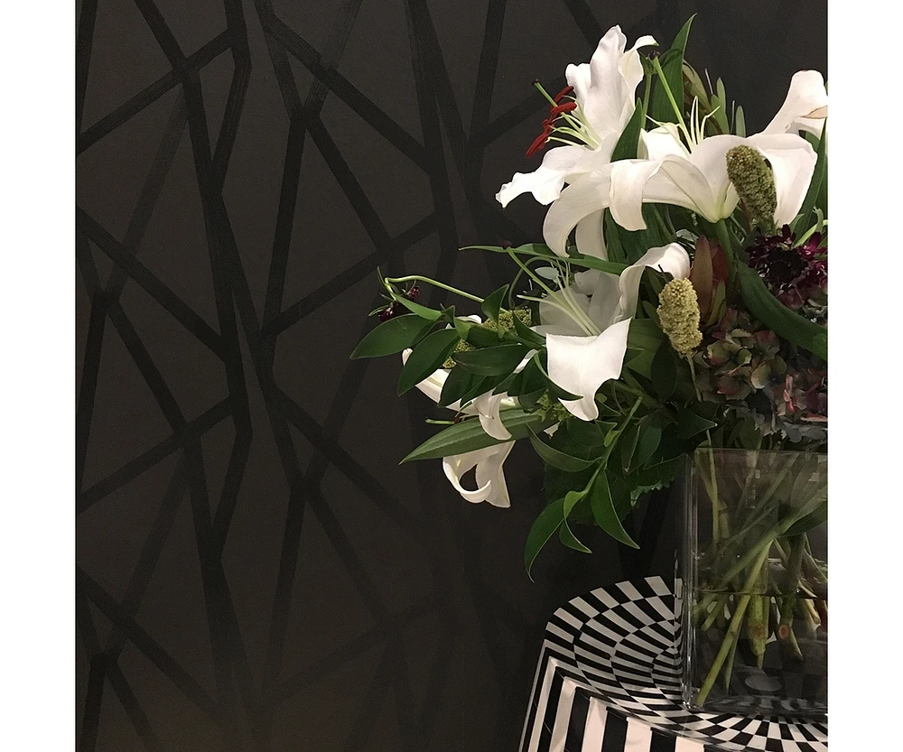 Genenieve Gorder For Tempaper Intersections Peel and Stick Wallpaper