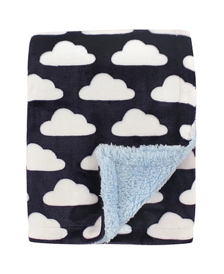 Hudson Baby Boys Plush Two-Ply Comfort Throw