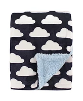 Hudson Baby Boys Plush Two-Ply Comfort Throw