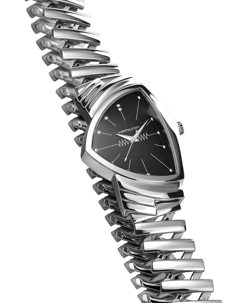Hamilton Unisex Swiss Ventura Stainless Steel Bracelet Watch 32mm