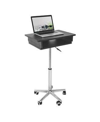 Techni Mobili Folding Table Laptop Cart