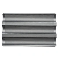 Anolon Advanced Three Channel Nonstick Baguette Tray