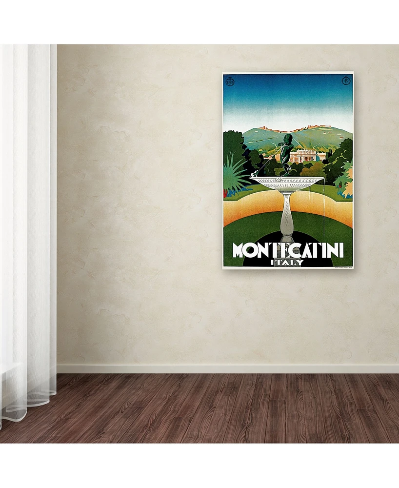 Vintage Lavoie 'Travel 17' Canvas Art - 19" x 12" x 2"