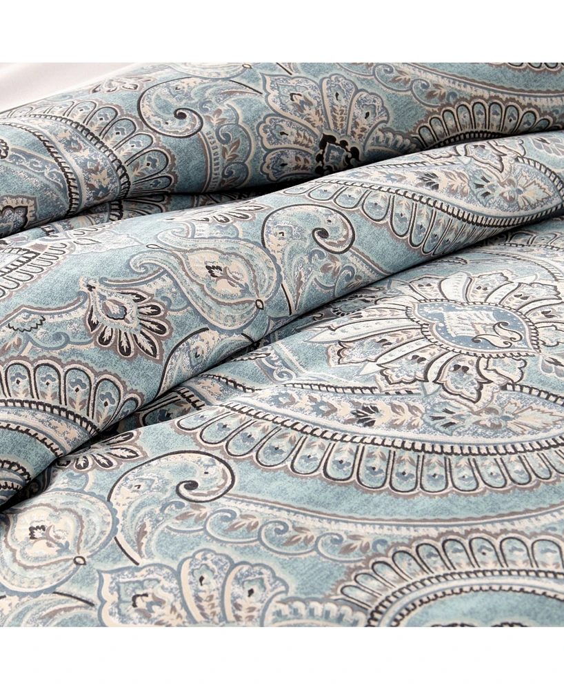 Southshore Fine Linens Classic Paisley 3-Pc. Reversible Comforter Set