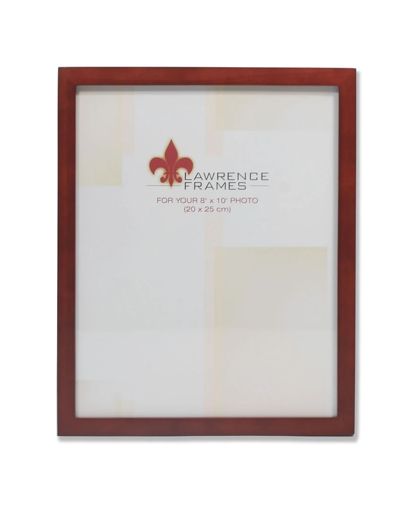 Lawrence Frames Walnut Wood Picture Frame - Gallery Collection - 8" x 10"