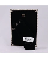 Lawrence Frames 710046 Silver Metal Rope Picture Frame - 4" x 6"