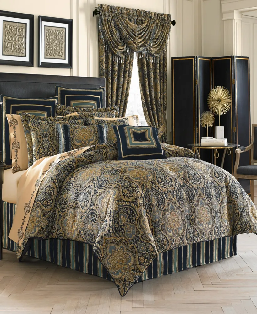 Five Queens Court Palmer Comforter Set, King