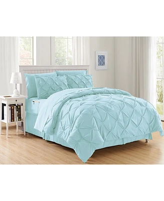 Elegant Comfort Pintuck 8-Pc. Comforter Set