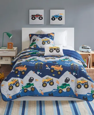 Intelligent Design Nash Reversible 3-Pc. Quilt Set, Twin