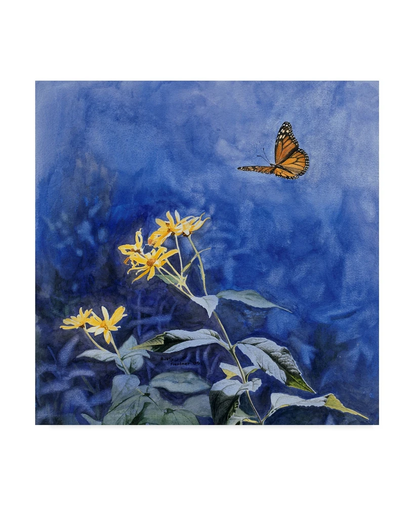 Rusty Frentner 'Monarch Butterfly' Canvas Art - 24" x 24"