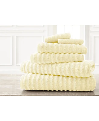 Modern Threads Wavy Luxury Spa Collection 6-Pc. Quick Dry Towel Set