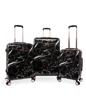 Juicy Couture Vivian 3-Piece Hardside Spinner Luggage Set