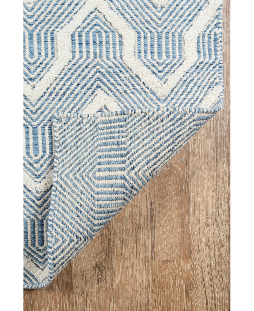 Erin Gates Langdon Lgd-1 Prince Blue 2' x 3' Area Rug