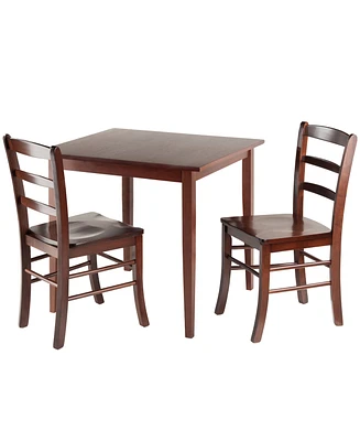 Groveland 3-Piece Square Dining Table with 2 Chairs