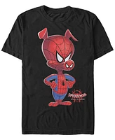 Marvel Men's Spider-Man Into The Spiderverse Fierce Spider-Ham Short Sleeve T-Shirt