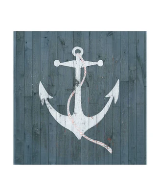 Grace Popp Nautical Plank Iv Canvas Art - 20" x 25"