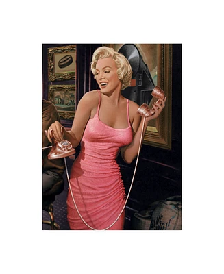 Chris Consani Marilyns Call Ii Canvas Art - 15" x 20"