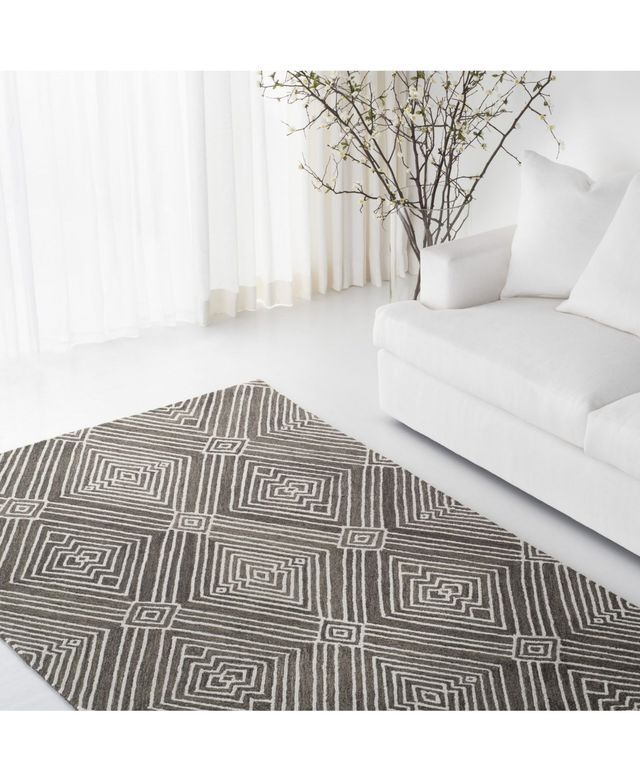 Lauren Ralph Lauren Isabella LRL6608F Charcoal 2'3" X 8' Runner Area Rug