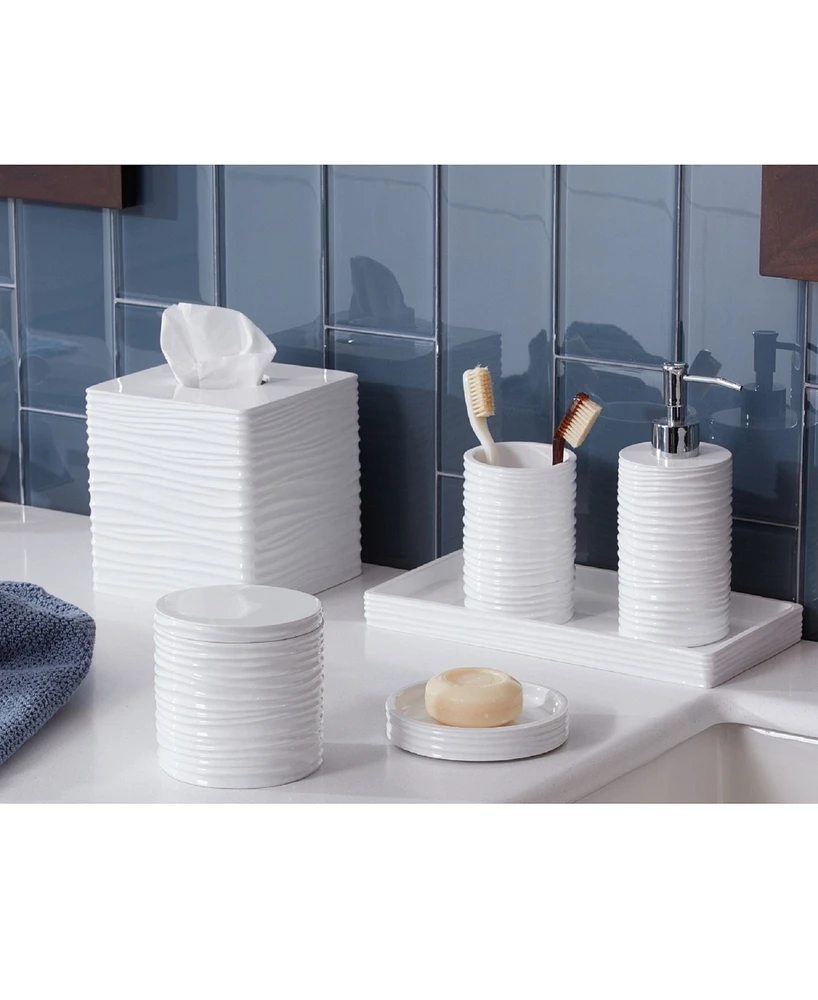 Roselli Trading Company By The Sea Tissue Box Cover