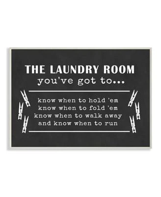 Stupell Industries Laundry Room Youve Got To Know Art Collection