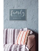 Stupell Industries Family Loud Crazy Love Wall Plaque Art, 10" x 15"