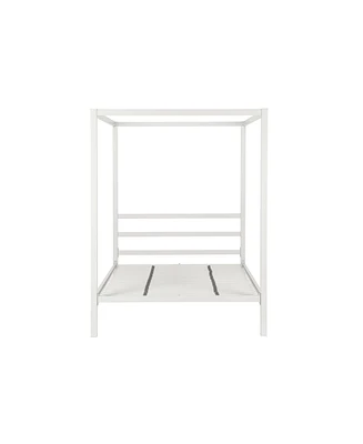 EveryRoom Cara Metal Canopy Bed, Full Size