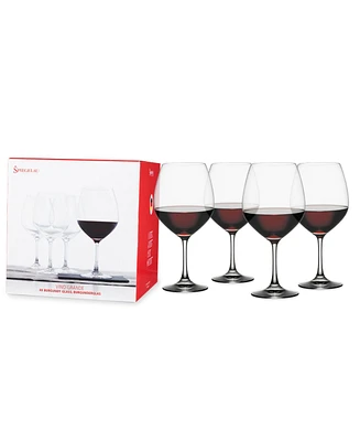 Spiegelau Vino Grande Burgundy Wine Glasses, Set of 4, 25 Oz