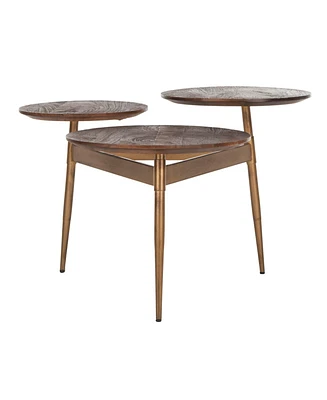 Ian 3-Circle Accent Table
