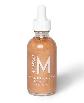 Olive + M Shimmer + Glow Body Oil, 2 Oz.