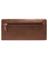 Mancini Casablanca Collection Rfid Secure Ladies Trifold Wallet